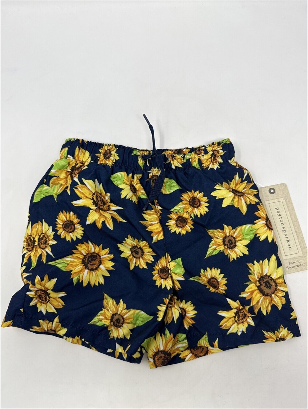 Peyton & Parker Swim Trunks Sunflower Size 12M Kiss